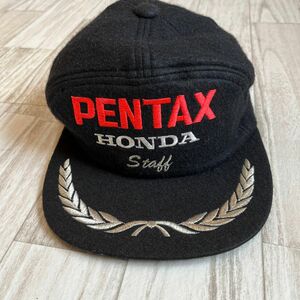 HONDA PENTAX ホンダ　レーシング　チーム　スタッフ　キャップ　帽子