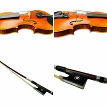 【極美品】ヤマハ　バイオリン　Anno V7G 1/2 専用ケース　弓セット_画像8
