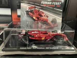 フェラーリ　F2007 マルボロ仕様　キミ　ライコネン　DeAGOSTINI デアゴスティーニ ビッグスケールF1コレクション　Ferrari 1/24