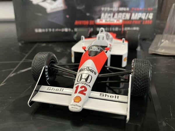 マルボロ仕様　DeAGOSTINI デアゴスティーニ ビッグスケールF1コレクション マクラーレン MP4/4 アイルトン セナ McLAREN Honda 1/24