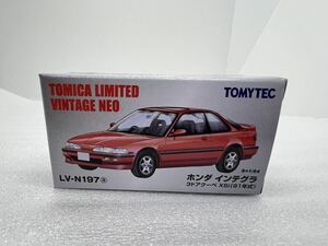  Tomica Limited Vintage NEO LV-N197a Honda Integra 3 door coupe XSi(91 year )