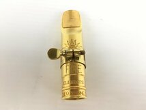 Theo Wanne FIRE Gold 6 Alto Saxophone Mouthpiece NEW OLD STICK ELF-AG6 18C5 セオワニ ハイバッフル仕様 中古 wa◇96_画像3