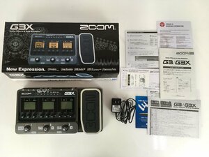 【通電のみ確認】ZOOM G3X マルチエフェクター ギター アンプシミュレーター G2343 wa◇94