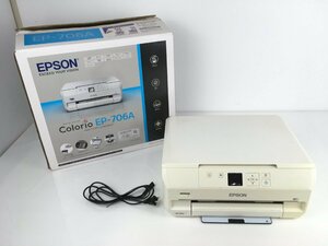 【ジャンク品】エプソン インクジェットプリンター カラリオ EP-706A EPSON Colorio wa◇98