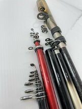 rh ジャンク 磯竿 5本セット ② 検索： SHIMANO シマノ波止サビキ DIA FLUSH ダイヤフラッシュ hi◇117_画像4