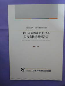東日本大震災における災害支援活動報告書　日本作業療法士協会　2014年3月発行