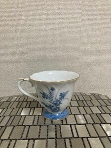 大倉陶園　呉須秋草　カップ　ティーカップ