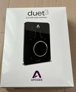 Apogee Duet 3 (USB接続オーディオインタフェース)