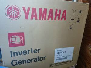 YAMAHA　ヤマハ　EF2500i インバーター発電機　2.5KVA 未開封新品