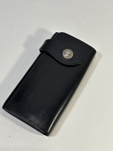 ALZUNI アルズニ コンチョ レザー 長財布 財布 ブラック USED 中古 (R601