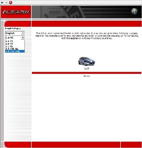 ALFA アルファロメオ 147 電子 マニュアル 　整備書 配線図 修理書　e-LEARN 電子整備書　 