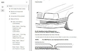 VOLVO V70 previous term 1999-2004 Work shop manual service book color wiring diagram Volvo 