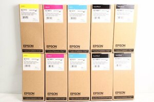 未使用 EPSON 純正 トナー SC1MB11 5色10本（シアン・マゼンタ・イエロー・フォト・マットブラック×各2）エプソン ITRCLVRUVAP4-2-YR-J12