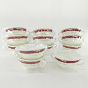 送料無料 未使用保管品 ノリタケ noritake GRANADA グラナダ スープカップ 6客×2 約11.5×5.5cm 食器 まとめ #12320の画像1