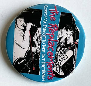 THE REPLACEMENTS - Sorry Ma, Forgot To Take Out The Trash 缶バッジ 54mm #US #80's cult killer punk rock #custom buttons