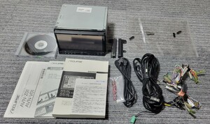 AVN-V01 ECLIPSE イクリプス カーナビ メモリーナビ フジツーテン 富士通 DVD 地デジ フルセグ 取扱説明書 地図SD B-CASカード USBコード