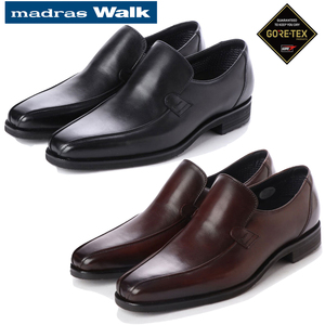 ▲madras Walk マドラス 甲ゴム ヴァンプ ビジネス シューズ ゴアテックス MW5911 ダークブラウン DarkBrown 24.0cm (0910010268-db-s240)