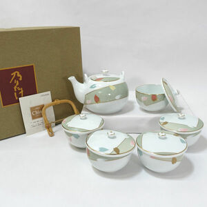 ★ NORITAKE 和食器 乃りたけ 嵯峨野路 蓋付茶器揃(急須 湯呑5) WY1217/5231 (0220476287)