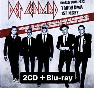 値下げ【在庫僅か】Def Leppard Kanagawa,Japan 11.3.2023 （2CD＋Blu-ray）デフレパード