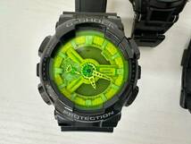 1円～【ジャンク】【中古】G-SHOCK ジーショック Gショック まとめ売り DW-6900/GA-110B/GA-110GW/GA-100B/GW-A1000A_画像6