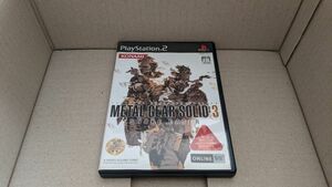 メタルギアソリッド3　PS2　ソフト