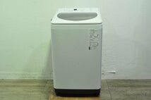 【1円スタート】埼玉発　Panasonic　全自動電気洗濯機　NA-FA80H7　標準洗濯容量8.0kg　2019年製　MM　IS_画像1