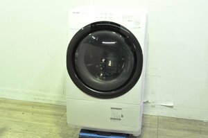 【1円スタート・美品】埼玉発　SHARP　ドラム式電気洗濯乾燥機　ES-7G-WL　標準洗濯容量7.0kg　2022年製　MM YK