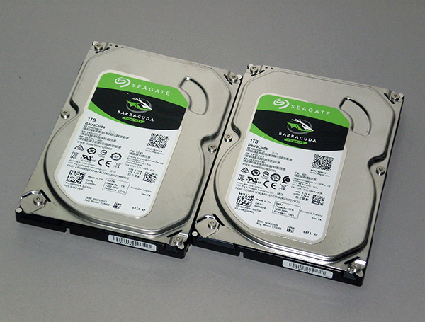 【送料無料】◆Seagate BarraCuda ST1000DM010 1TB 「２個セット」【即決】A