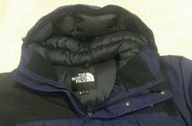 １円　希少　ノースフェイス　THE NORTH FACE　マウンテンダウンジャケット　ND91930　アーバンネイビー　L　ダウン　メンズ_画像4