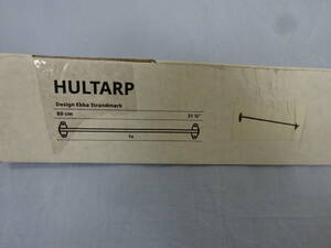 (.-N-332) IKEA HULTARP направляющие 80cm интерьер чёрного цвета DIY было использовано .. многоцелевой б/у 