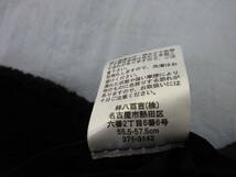 ( い-B1-84 )林八百吉　ボア　ハット　冬用　帽子　ロゴ　ブラック　黒　ブラック　レディース　フリーサイズ　中古_画像7