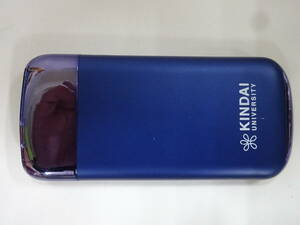 (く-L-1655) モバイルバッテリー Power Bank (KINDAI) 8000mAh Input DC5V-2.0.A Output DC5V/2.1.A 動作確認済 中古品