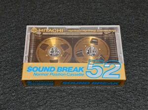 【未開封】日立家電 SOUND BREAK RC52GO TYPE Ⅰ ノーマルカセットテープ 未使用 動作未確認 現状品 オープンリール形 ヴィンテージ 希少品