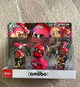 amiibo トリプルセット（スプラトゥーンシリーズ）タコガール/タコ/タコボーイ　アミーボ ひれおくん 任天堂 Nintendo