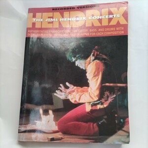 洋書　ギタースコア　ジミ・ヘンドリックス　JIMI HENDRIX CONCERTS 