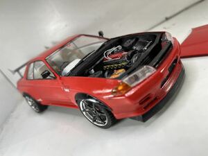 *1/24 plastic model * Tamiya *BNR32GT-R*NA Tune custom * tire .. - specification * has painted final product * free shipping *