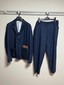 sunsea 20aw N.M Thickened Jacket (navy 3)