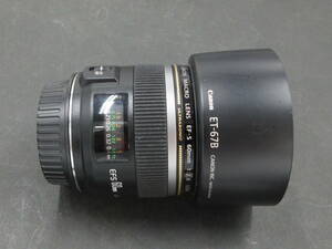 極美品 完動 Canon MACRO LENS EF-S 60mm F2.8 USM フード付きレンズ