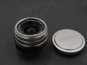 極美品 コンタックス　 CONTAX　 Carl Zeiss Biogon 28mm F2.8 コンタックスGマウント　フード付きレンズ