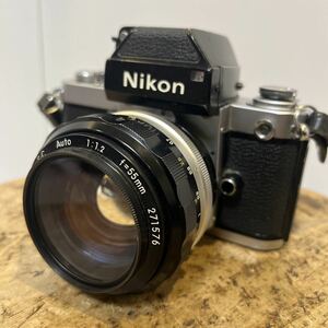 ∈ Nikon ニコン F2 フィルム一眼レフカメラ NIKKOR-SC 55mm 1:2 / 271576