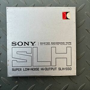 7号 SONY　SLH-550　プラスチックリール オープンリールテープ⑫