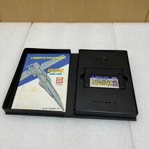 MK5485 MSX T&E SOFT SUPER LAYDOCK スーパーレイドック シューティングゲーム カートリッジ 説明書　レトロゲーム【希少品】_画像2