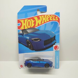 《50円～》ホットウィール Hot Wheels 2023 NISSAN Z 日産 フェアレディZ 青 ニッサン スポーツカー ミニカー 同梱可