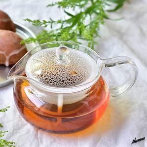 ◆少量のお茶も美味しくいただける◆ ティーポッド 綾織メッシュ茶こし 茶葉もれしにくい 食洗機対応 茶器 キッチンツール ハリオ