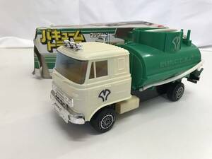 ☆ヨネザワ バキュームトラック バキュームカー 三菱 ふそう FUSO 昭和レトロ 当時物 YONEZAWA 車 おもちゃ 玩具 フリクション