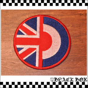 ワッペン mod TARGET MARK ターゲットマーク Union Jack MODS モッズ SKA スカ PUNK パンク RUDEBOY ルードボーイ イギリス UK GB 英国 173