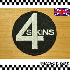 英国 インポート ワッペン パッチ 4SKINS SKINHEAD SKA REGGAE レゲエ MODS PUNK パンク SKINS Oi オイ ENGLAND イギリス uk GB 292