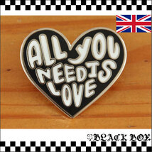 英国 インポート Pins ピンズ ピンバッジ The Beatles ビートルズ All You Need Is Love 愛こそはすべて イギリス イングランド UK GB 594_画像1