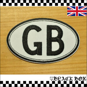 英国 インポート ワッペン パッチ GB GREAT BRITAIN グレートブリテン mini ミニ ENGLAND バイク イギリス uk 305