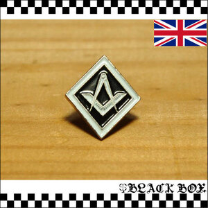 英国 インポート Pins Badge ピンズ ピンバッジ ラペルピン 画鋲 FREEMASONRY フリーメイソン 秘密結社 Illuminati イルミナティ uk GB 304